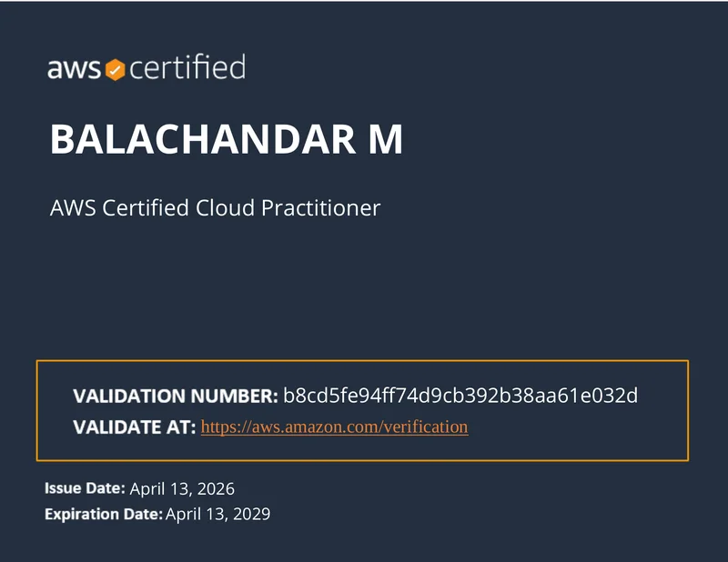 AWS Certified Cloud Practitioner
