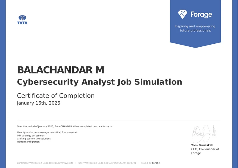 Cybersecurity Analyst Job Simulation